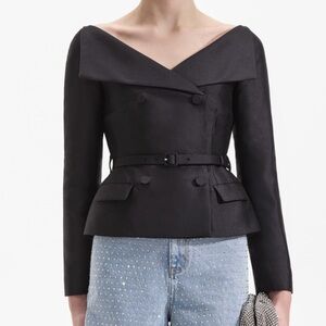 Self-Portrait Black Jacket